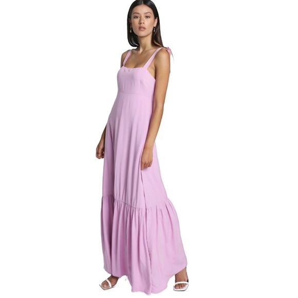 NWT Showpo. Honor Dress Women's size 6, lilac light pink color - Picture 2 of 13